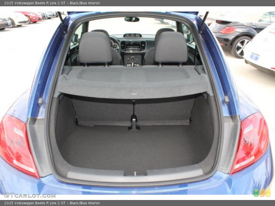 Black/Blue Interior Trunk for the 2015 Volkswagen Beetle R Line 2.0T #98630520