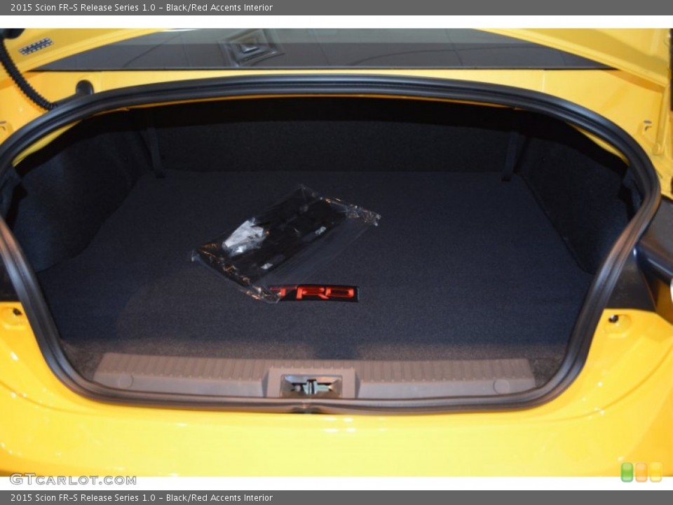 Black/Red Accents Interior Trunk for the 2015 Scion FR-S Release Series 1.0 #98632722