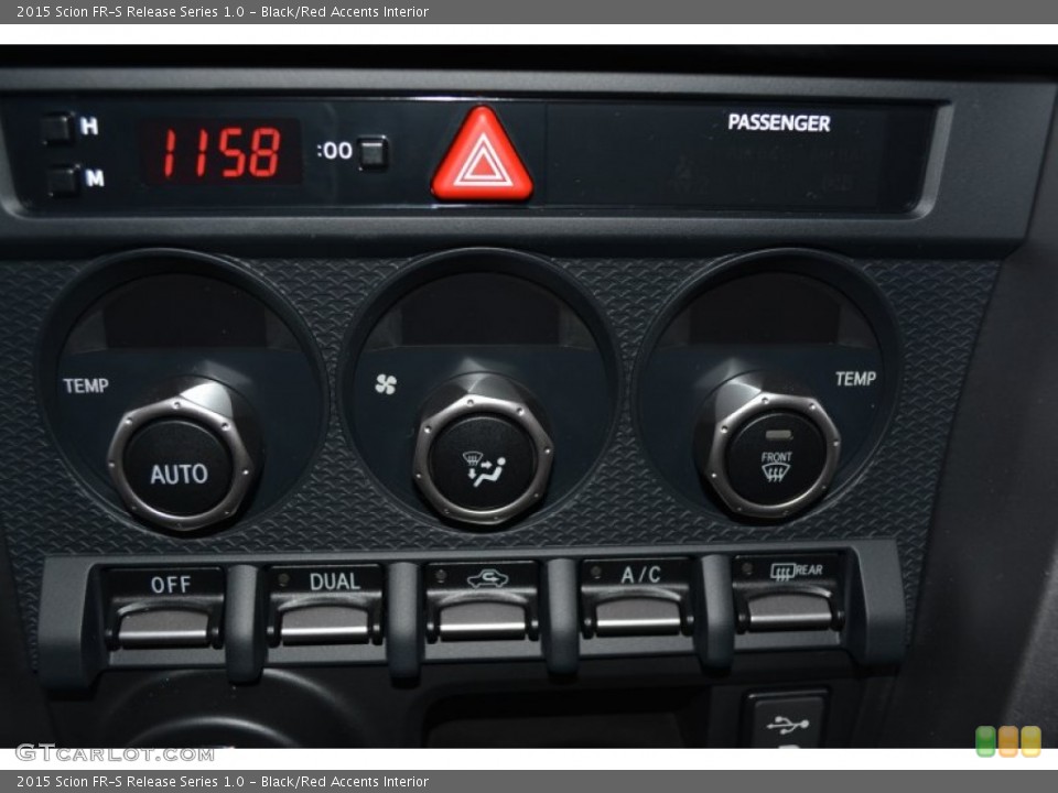 Black/Red Accents Interior Controls for the 2015 Scion FR-S Release Series 1.0 #98632818