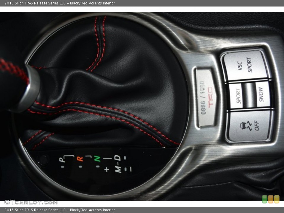Black/Red Accents Interior Controls for the 2015 Scion FR-S Release Series 1.0 #98632833