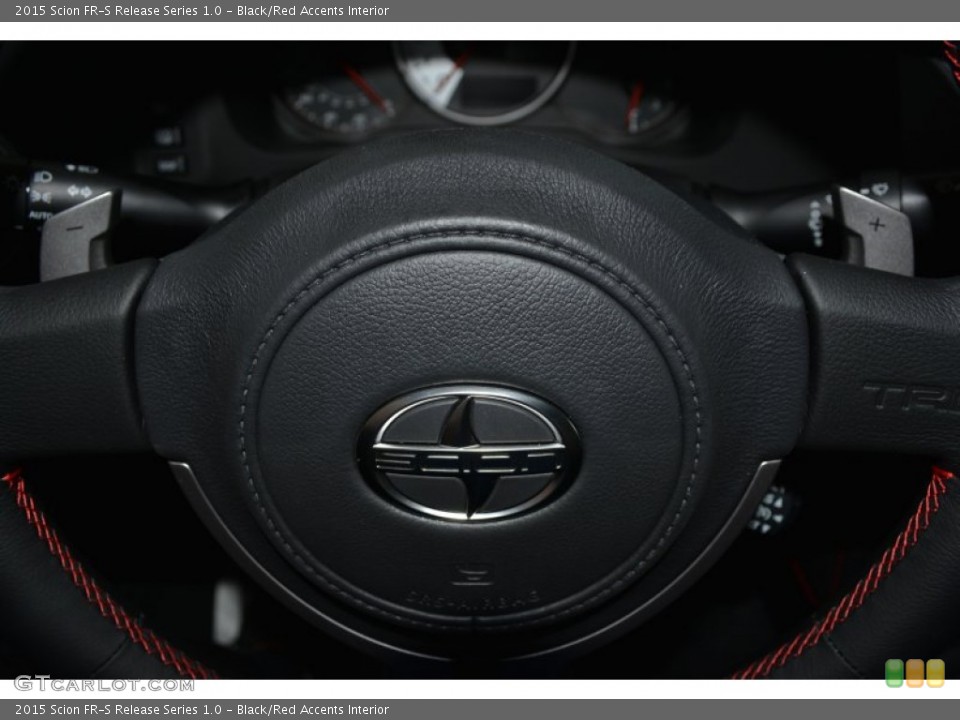 Black/Red Accents Interior Steering Wheel for the 2015 Scion FR-S Release Series 1.0 #98632848