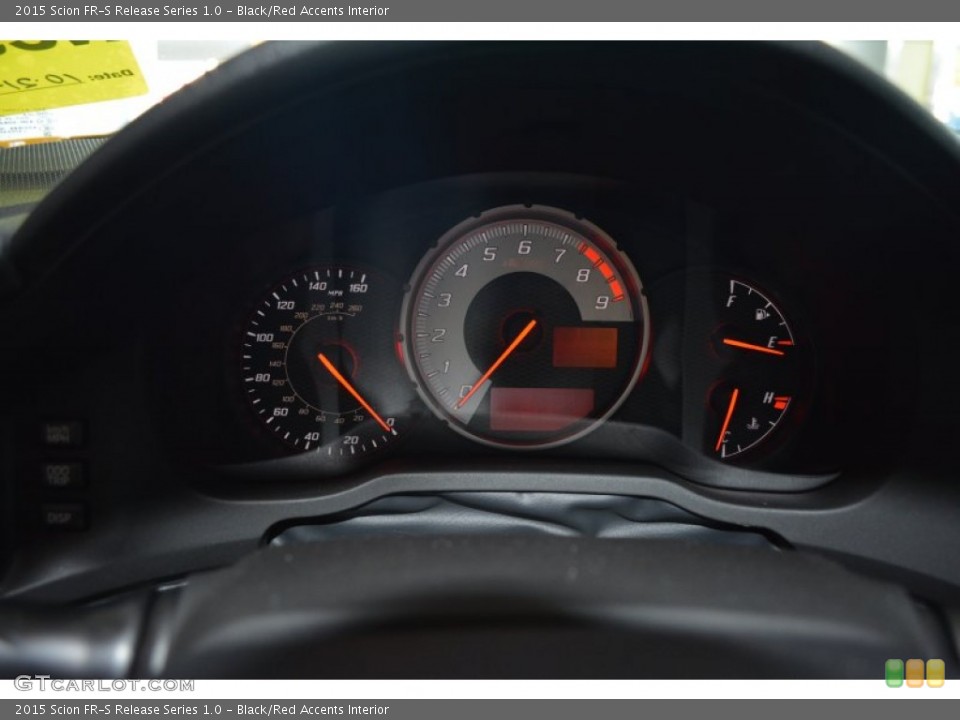 Black/Red Accents Interior Gauges for the 2015 Scion FR-S Release Series 1.0 #98632863