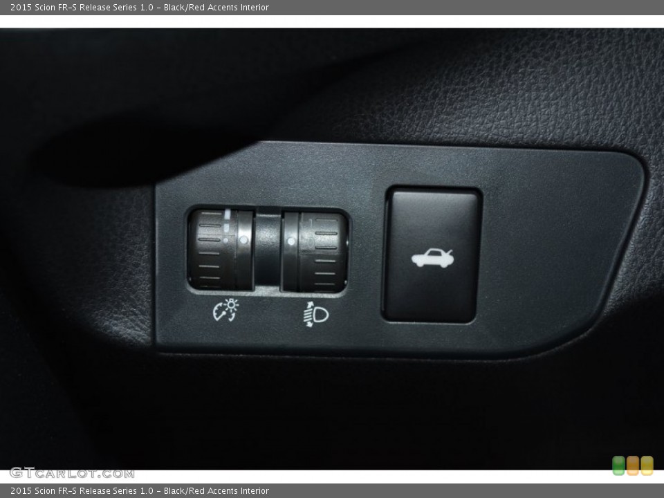 Black/Red Accents Interior Controls for the 2015 Scion FR-S Release Series 1.0 #98632878
