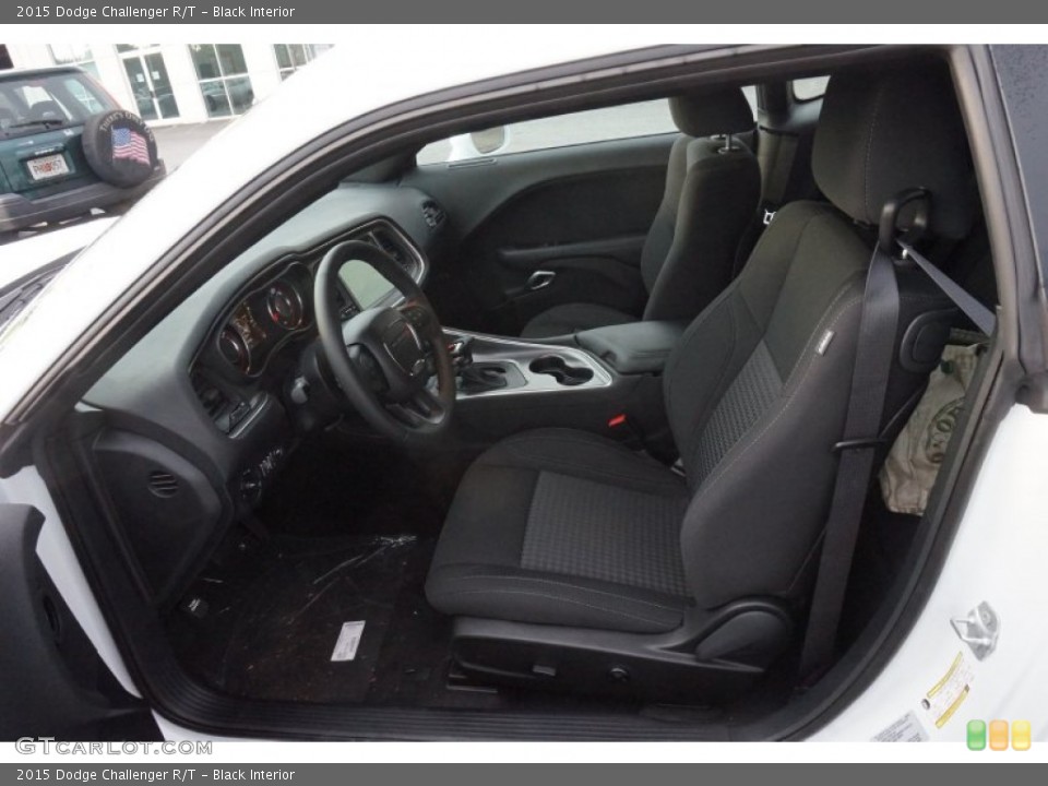 Black Interior Photo for the 2015 Dodge Challenger R/T #98637863
