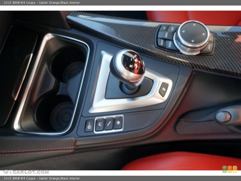 Sakhir Orange/Black Interior Transmission for the 2015 BMW M4 Coupe #98640440