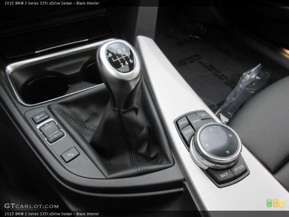 Black Interior Transmission for the 2015 BMW 3 Series 335i xDrive Sedan #98647778