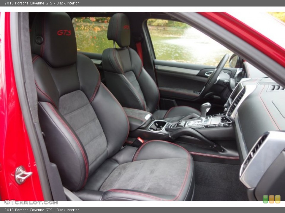 Black Interior Front Seat for the 2013 Porsche Cayenne GTS #98648381