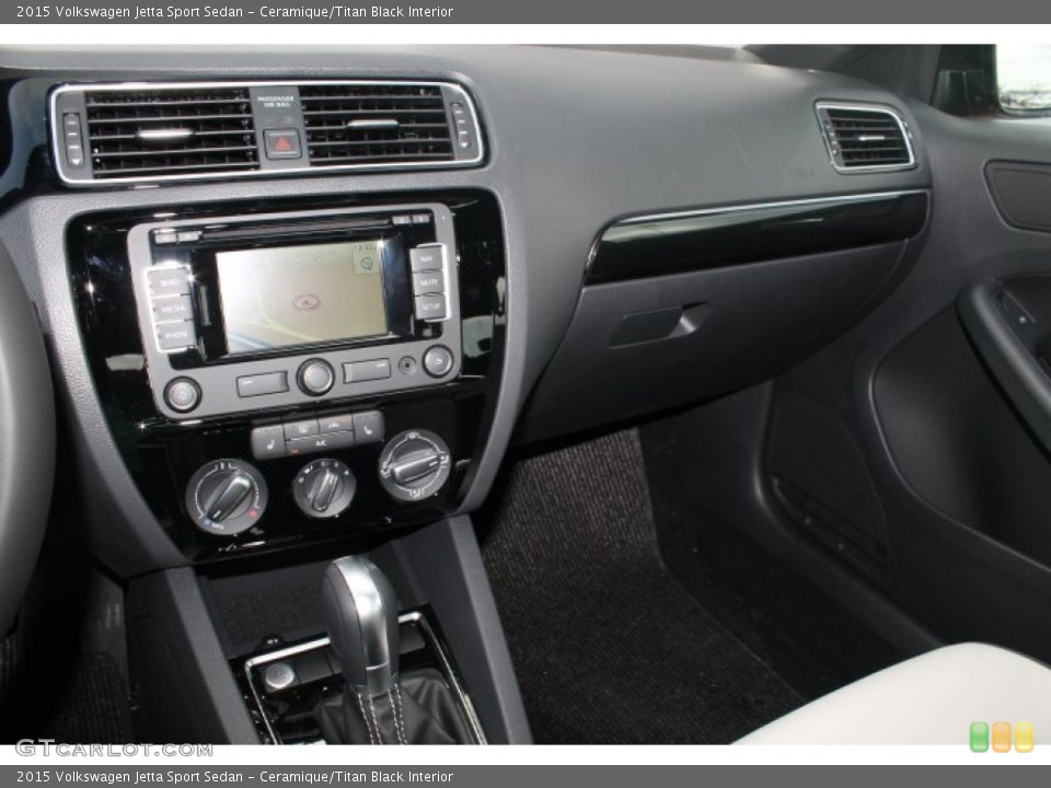 Ceramique/Titan Black Interior Controls for the 2015 Volkswagen Jetta Sport Sedan #98649632