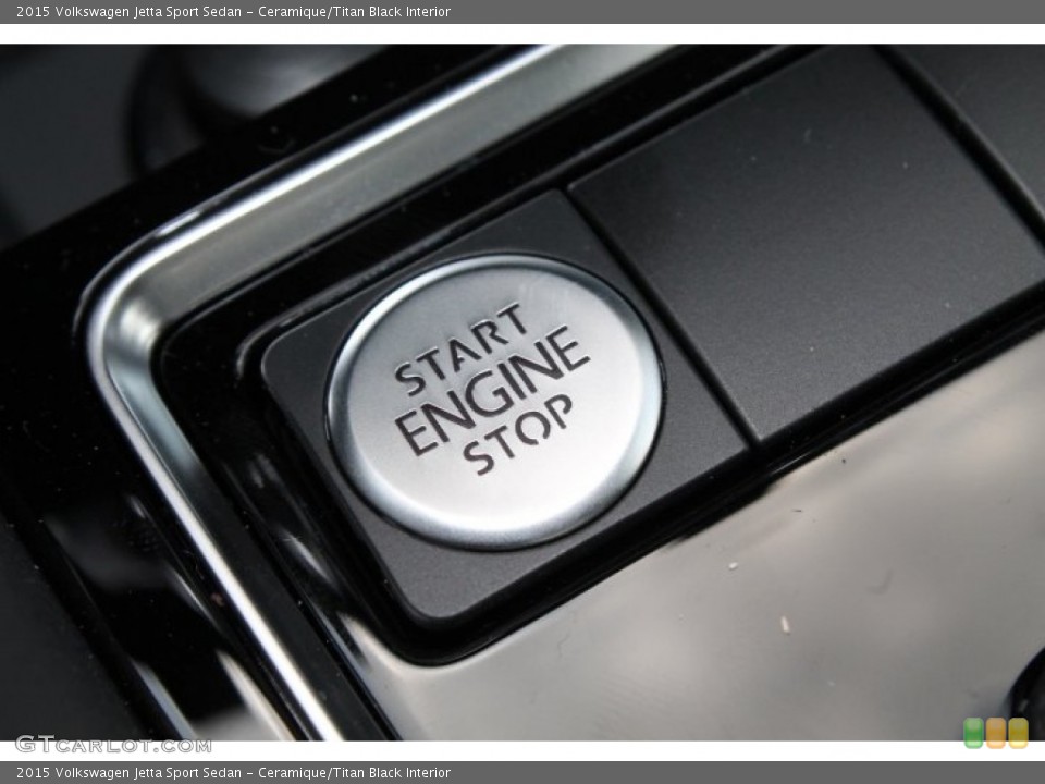 Ceramique/Titan Black Interior Controls for the 2015 Volkswagen Jetta Sport Sedan #98649809