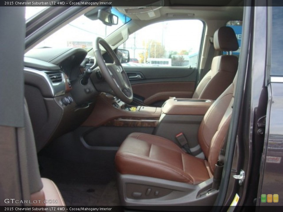 Cocoa/Mahogany Interior Photo for the 2015 Chevrolet Suburban LTZ 4WD #98649906