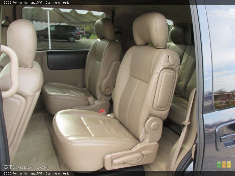 Cashmere Interior Rear Seat for the 2006 Pontiac Montana SV6 #98652548