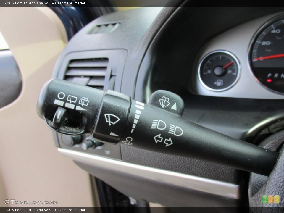 Cashmere Interior Controls for the 2006 Pontiac Montana SV6 #98652911