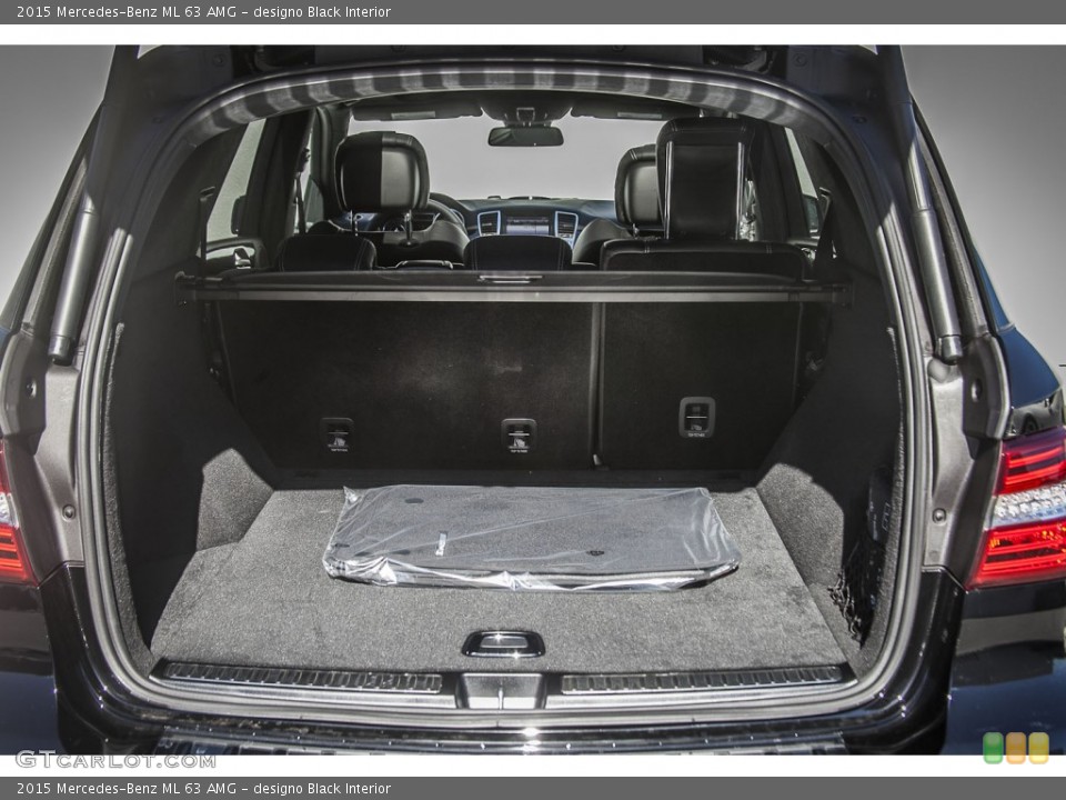 designo Black Interior Trunk for the 2015 Mercedes-Benz ML 63 AMG #98662136