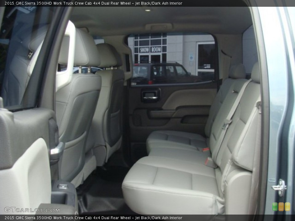 Jet Black/Dark Ash Interior Rear Seat for the 2015 GMC Sierra 3500HD Work Truck Crew Cab 4x4 Dual Rear Wheel #98664341