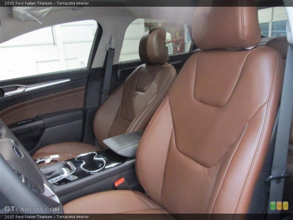 Terracotta Interior Front Seat for the 2015 Ford Fusion Titanium #98670464