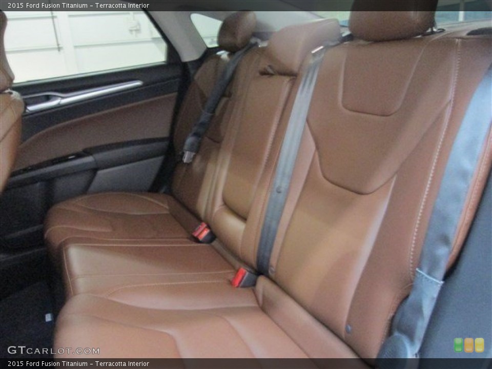Terracotta Interior Rear Seat for the 2015 Ford Fusion Titanium #98670489