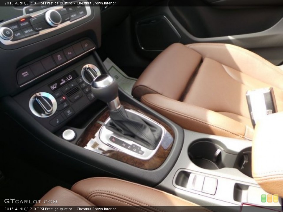 Chestnut Brown Interior Transmission for the 2015 Audi Q3 2.0 TFSI Prestige quattro #98671690
