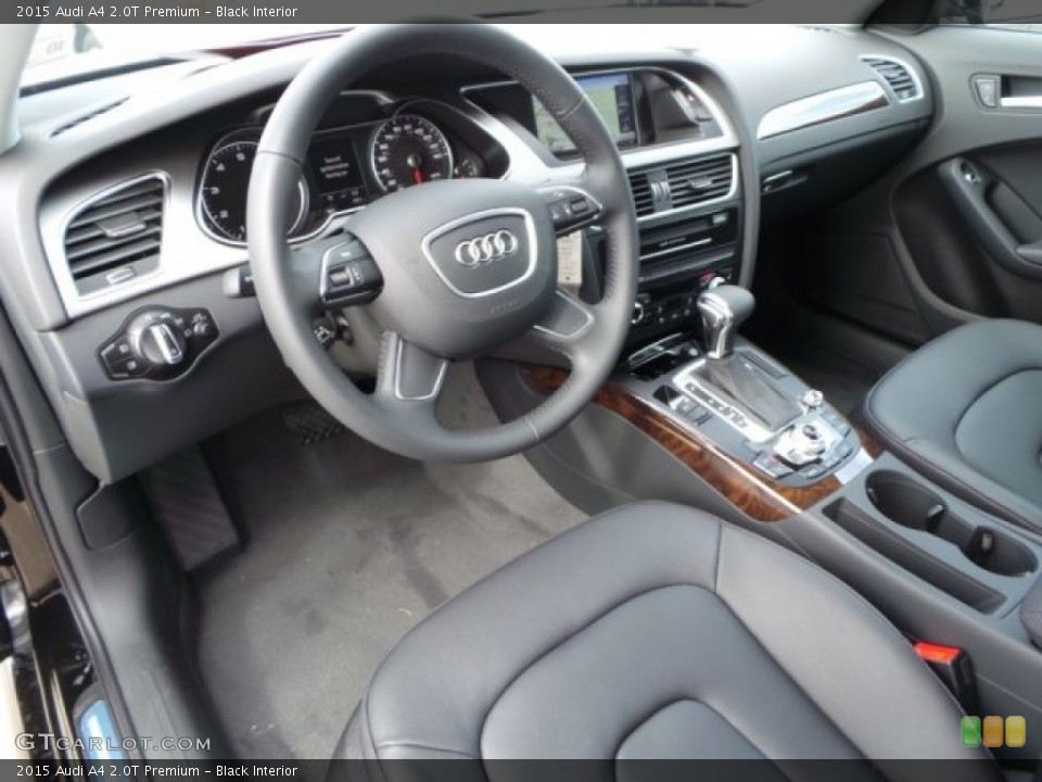 Black Interior Photo for the 2015 Audi A4 2.0T Premium #98673326