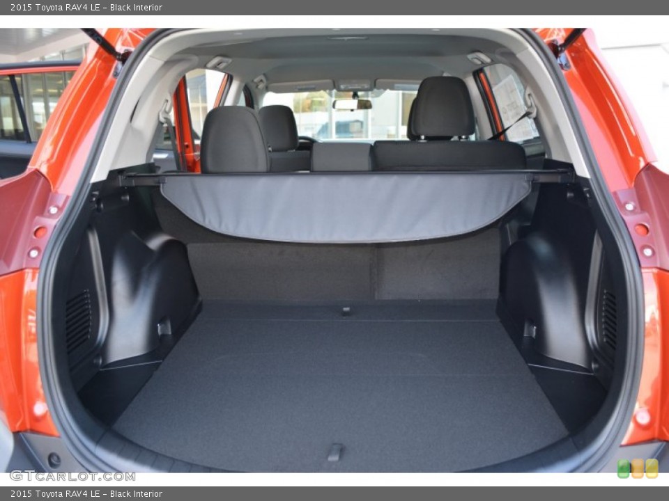 Black Interior Trunk for the 2015 Toyota RAV4 LE #98674157