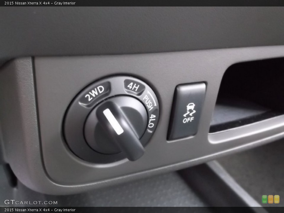 Gray Interior Controls for the 2015 Nissan Xterra X 4x4 #98678374