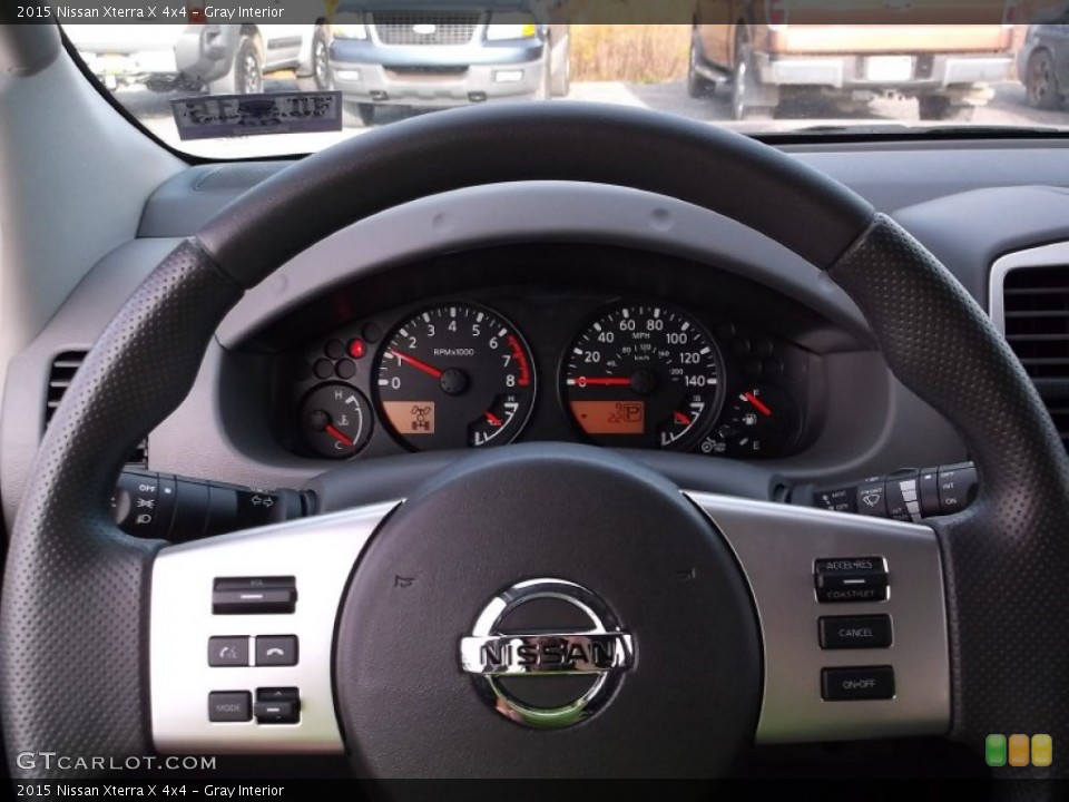 Gray Interior Gauges for the 2015 Nissan Xterra X 4x4 #98678429