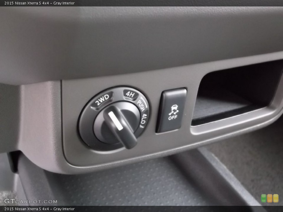 Gray Interior Controls for the 2015 Nissan Xterra S 4x4 #98678726