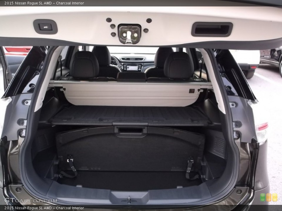 Charcoal Interior Trunk for the 2015 Nissan Rogue SL AWD #98679158