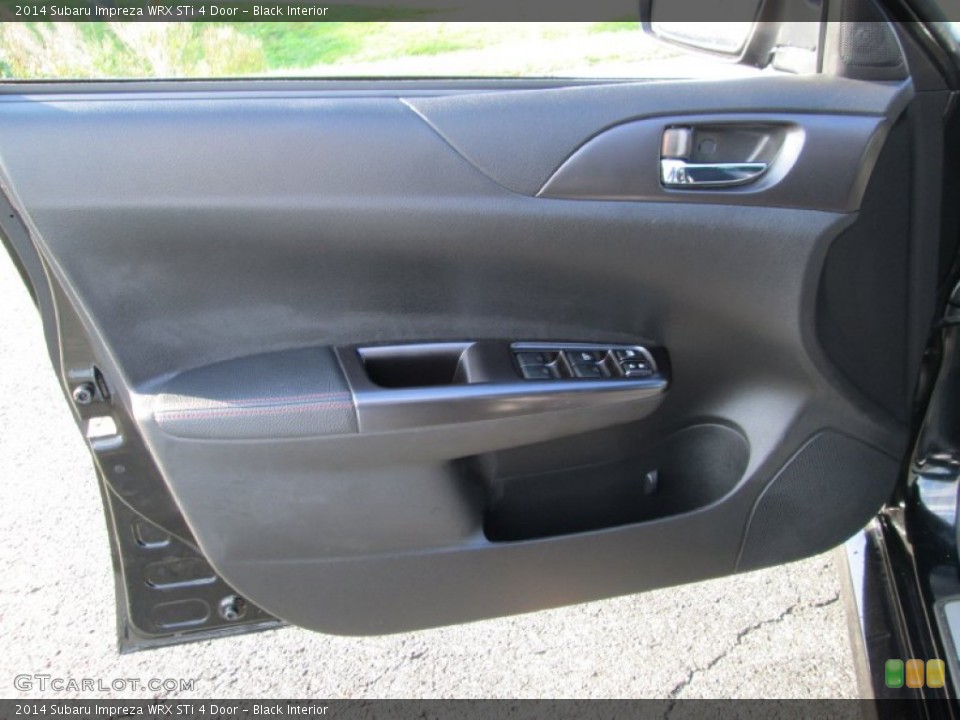 Black Interior Door Panel for the 2014 Subaru Impreza WRX STi 4 Door #98684536