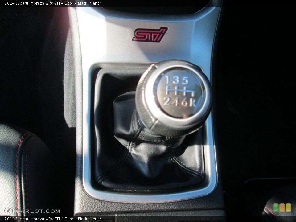 Black Interior Transmission for the 2014 Subaru Impreza WRX STi 4 Door #98684863
