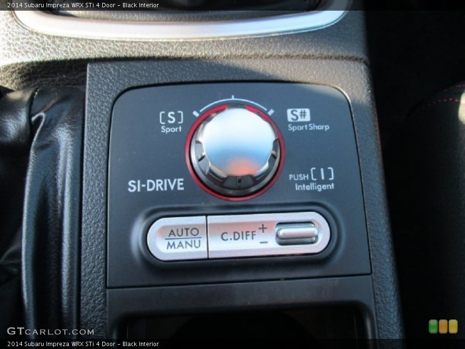Black Interior Controls for the 2014 Subaru Impreza WRX STi 4 Door #98684893