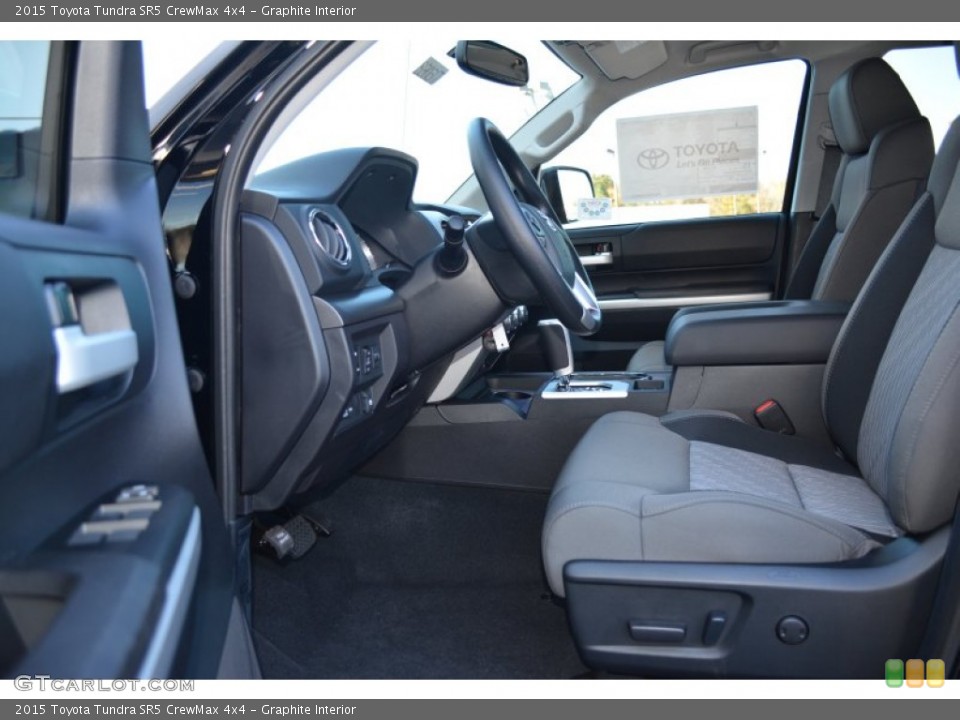 Graphite Interior Photo for the 2015 Toyota Tundra SR5 CrewMax 4x4 #98688964