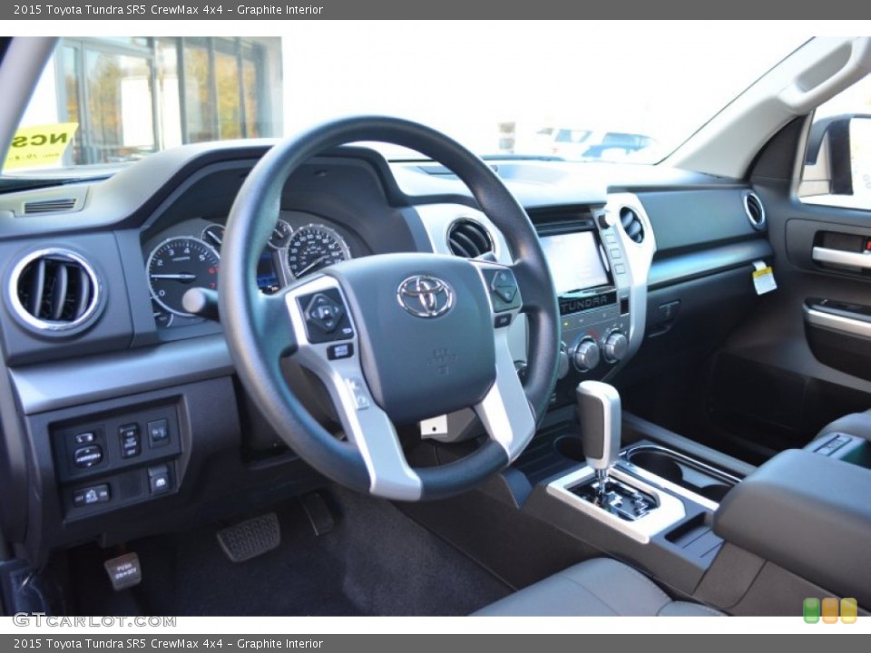 Graphite Interior Prime Interior for the 2015 Toyota Tundra SR5 CrewMax 4x4 #98688984