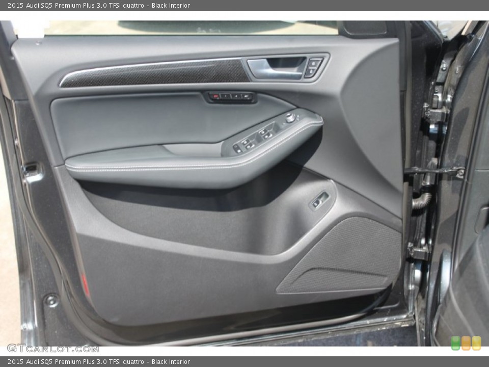 Black Interior Door Panel for the 2015 Audi SQ5 Premium Plus 3.0 TFSI quattro #98691805