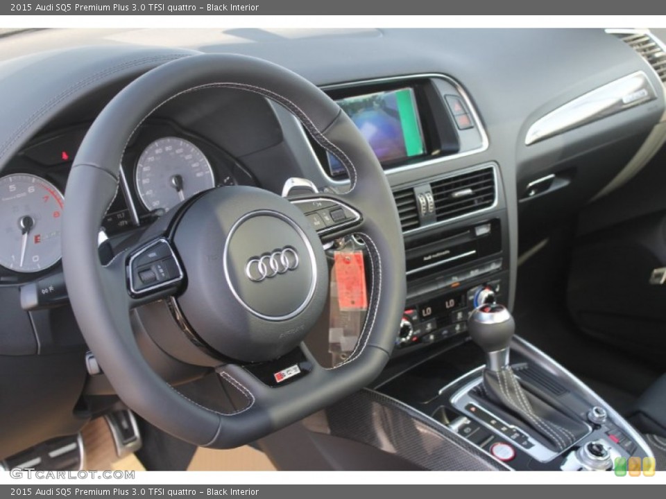 Black Interior Dashboard for the 2015 Audi SQ5 Premium Plus 3.0 TFSI quattro #98691853