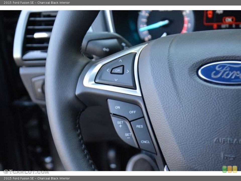 Charcoal Black Interior Controls for the 2015 Ford Fusion SE #98693008