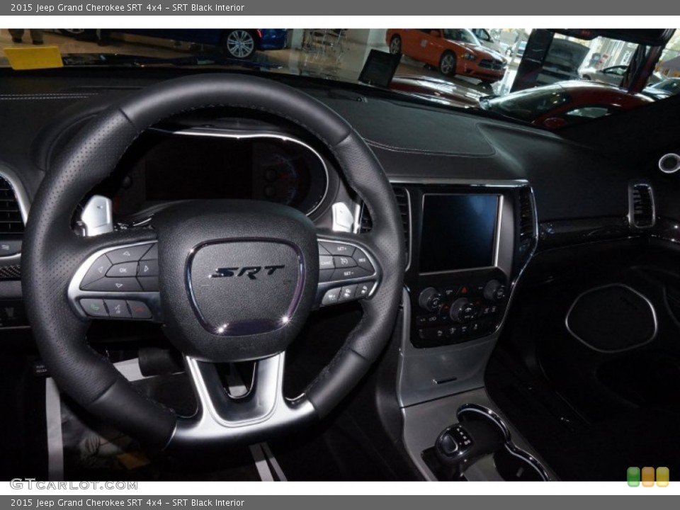 SRT Black Interior Steering Wheel for the 2015 Jeep Grand Cherokee SRT 4x4 #98696884