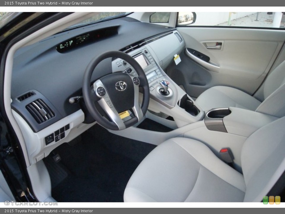 Misty Gray Interior Photo for the 2015 Toyota Prius Two Hybrid #98699623