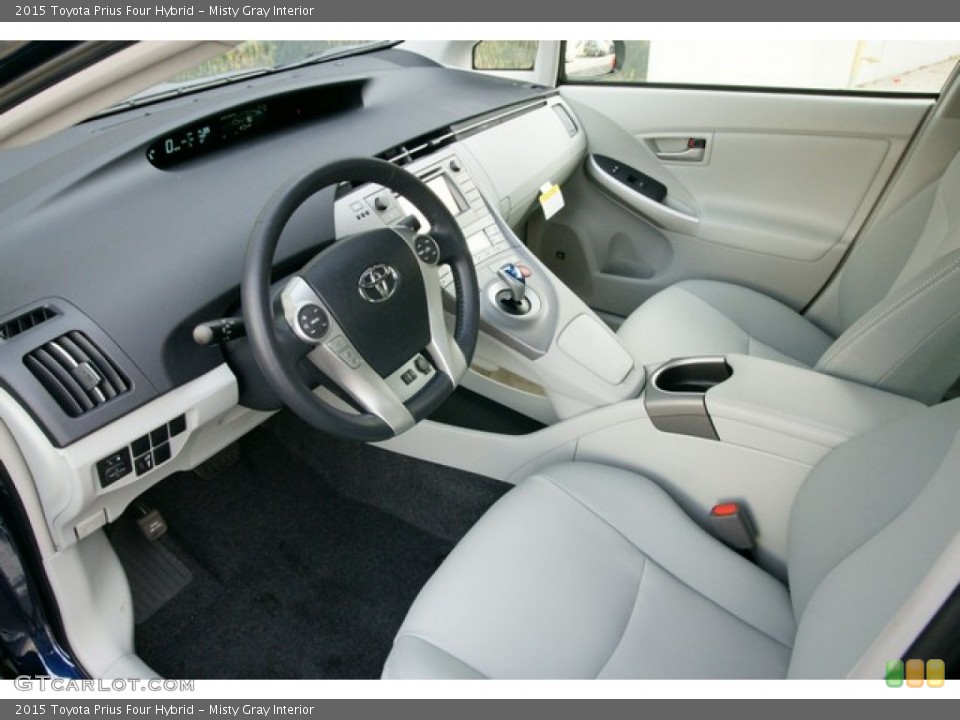 Misty Gray Interior Photo for the 2015 Toyota Prius Four Hybrid #98699872