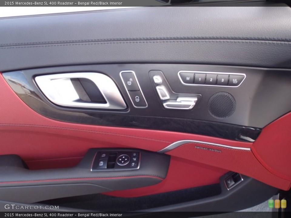 Bengal Red/Black Interior Door Panel for the 2015 Mercedes-Benz SL 400 Roadster #98702290