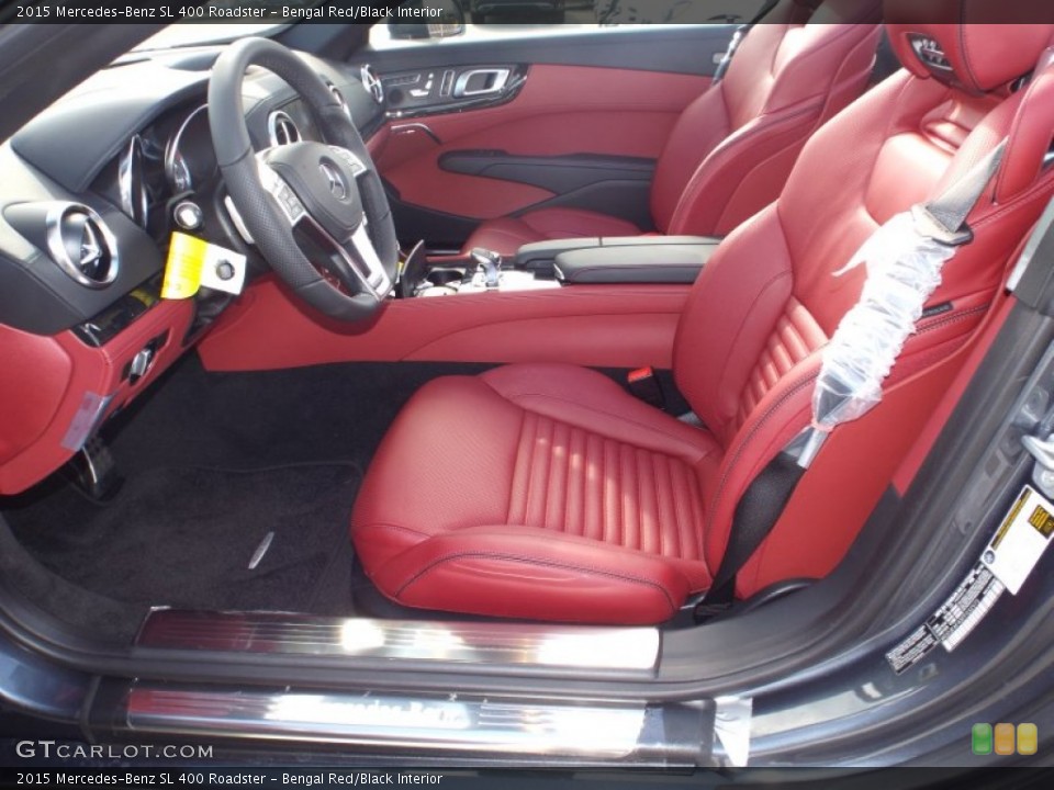 Bengal Red/Black Interior Photo for the 2015 Mercedes-Benz SL 400 Roadster #98702314