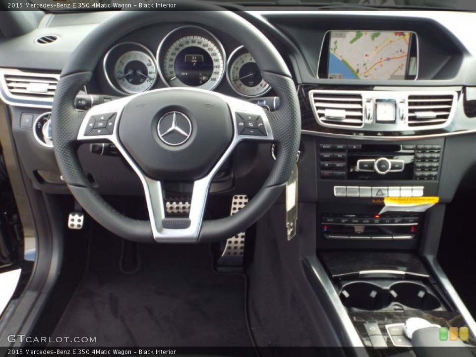 Black Interior Dashboard for the 2015 Mercedes-Benz E 350 4Matic Wagon #98702686