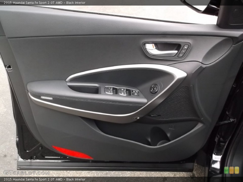 Black Interior Door Panel for the 2015 Hyundai Santa Fe Sport 2.0T AWD #98707351
