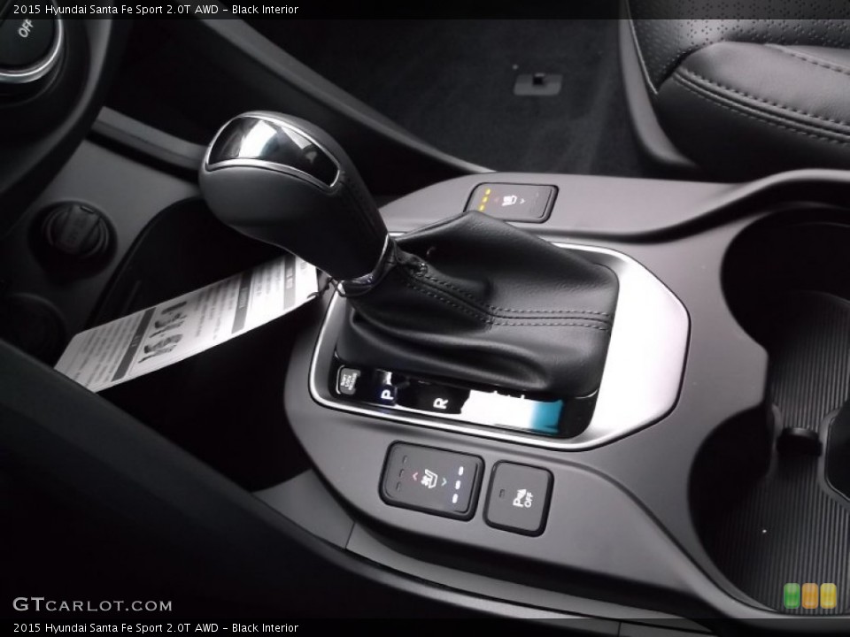 Black Interior Transmission for the 2015 Hyundai Santa Fe Sport 2.0T AWD #98707560