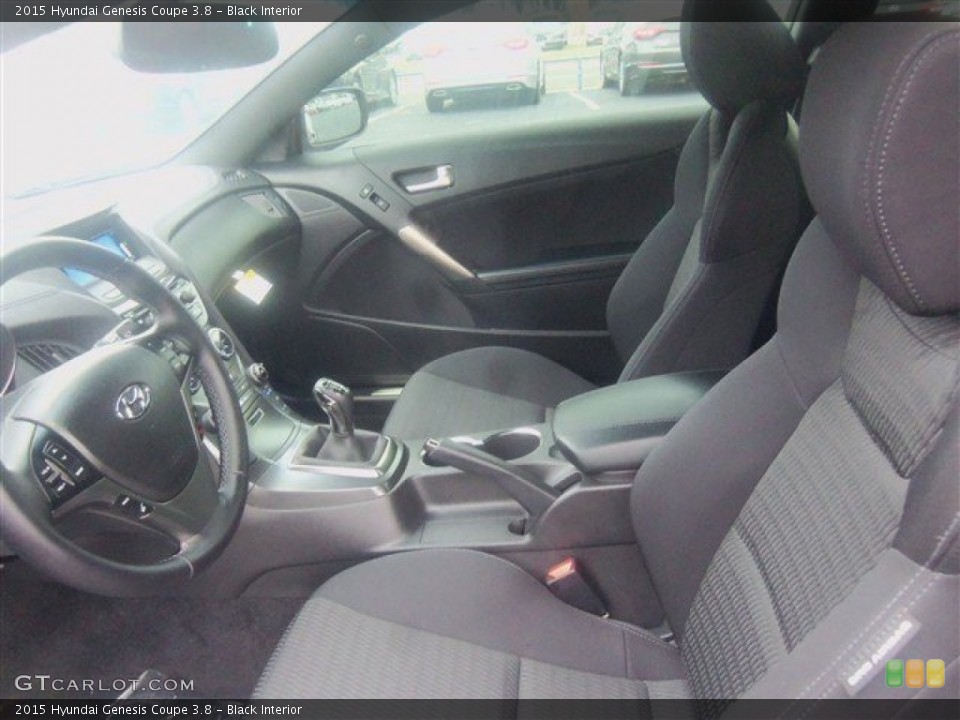 Black Interior Photo for the 2015 Hyundai Genesis Coupe 3.8 #98726105