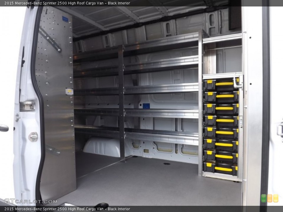 Black Interior Trunk for the 2015 Mercedes-Benz Sprinter 2500 High Roof Cargo Van #98726191