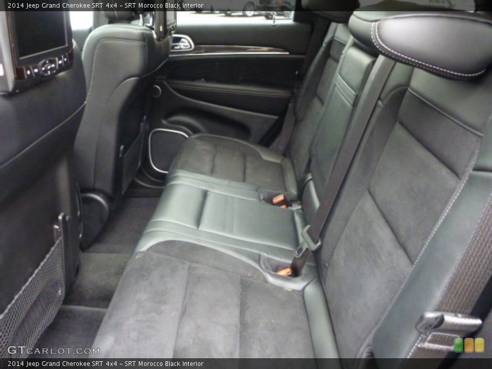 SRT Morocco Black Interior Rear Seat for the 2014 Jeep Grand Cherokee SRT 4x4 #98726222