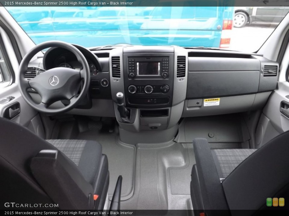 Black Interior Photo for the 2015 Mercedes-Benz Sprinter 2500 High Roof Cargo Van #98726297