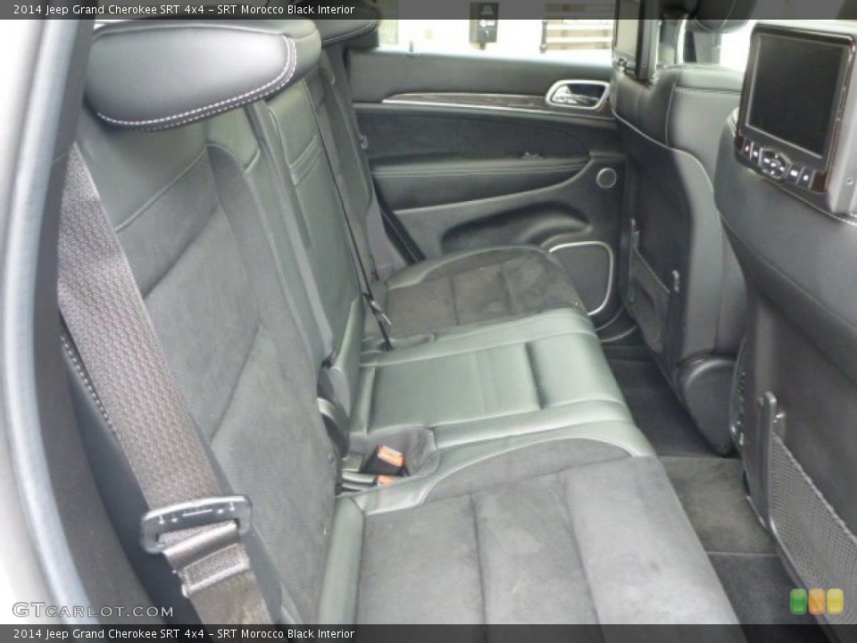 SRT Morocco Black Interior Rear Seat for the 2014 Jeep Grand Cherokee SRT 4x4 #98726534