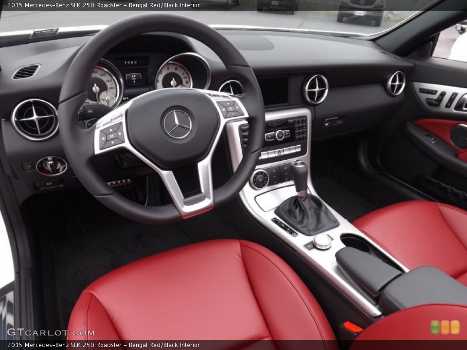 Bengal Red/Black Interior Photo for the 2015 Mercedes-Benz SLK 250 Roadster #98727077