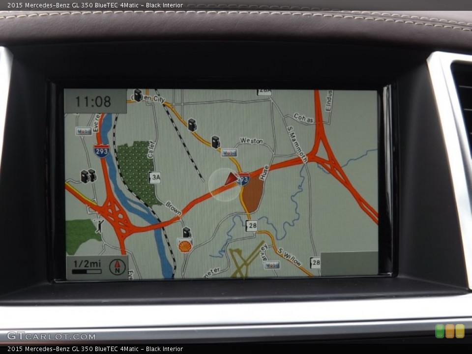 Black Interior Navigation for the 2015 Mercedes-Benz GL 350 BlueTEC 4Matic #98727584